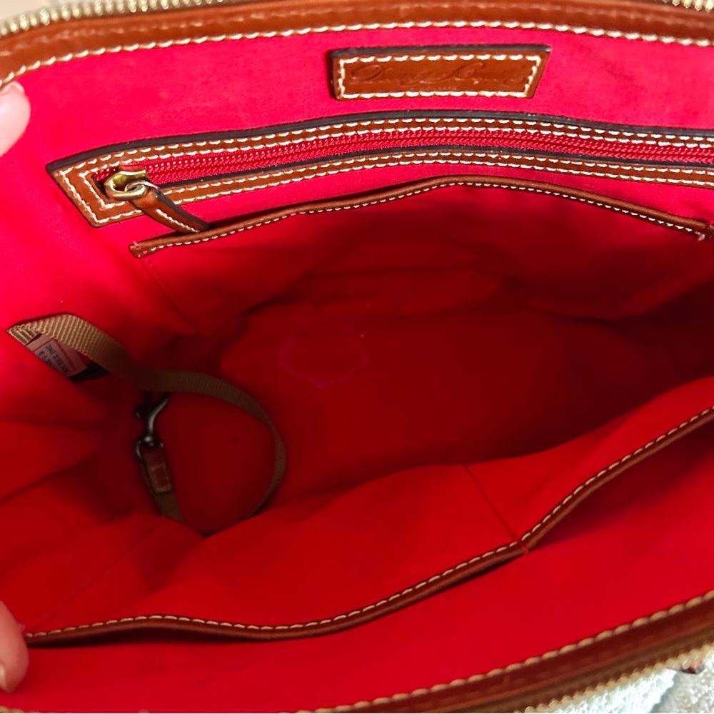 dooney & bourke zip top satchel - Picture 10 of 12